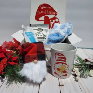 Holiday gift box, Gnome for the holidays, Gnome gift set, Christmas gift box, holiday gift set