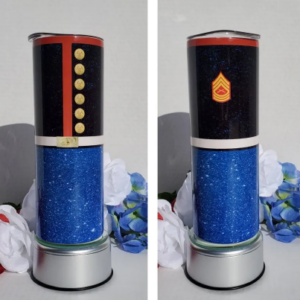 Marine Tumbler, Military Tumbler, Marine Mom. Marine Dad, Marine Spouse tumbler, military veteran