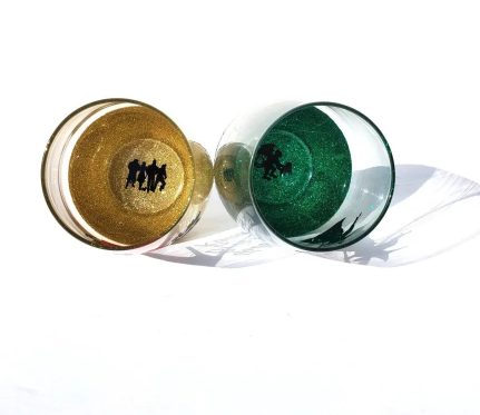 Wicked theme glitter stemless glass, wicked set - Image 2