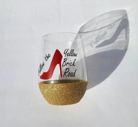 Wicked theme glitter stemless glass, wicked set - Image 3