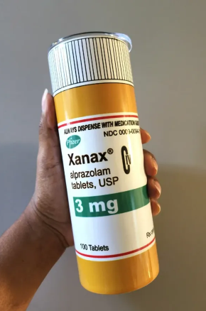 Xanax Tumbler, Xanax 20oz tumbler - Image 2