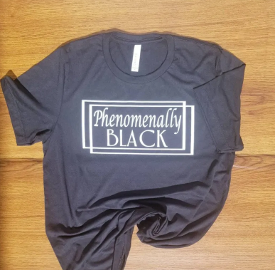 Phenomenally Black t-shirt, Black History Month, Phenomenal women, phenomenal Latina, Phenomenally, black history month, black pride, - Image 2