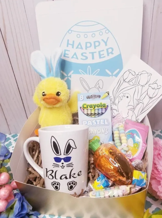 Children's Easter gifts, Easter basket, Easter box set, kids Easter gift, Easter gift sets, Spring gifts for kids, kids personalized gift