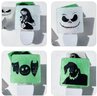 Nightmare before Christmas inspired night light/ Santa cam - Image 2