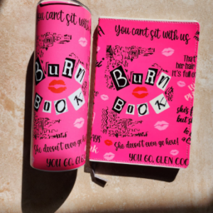 Burn Book Tumbler Set, Burn Book Journal, Burn Book Set, Mean Girls Gift Set