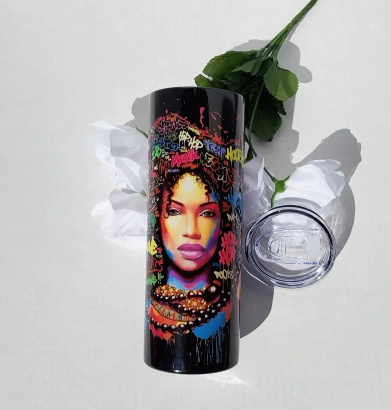 Music tumbler, hip hop tumbler, stainless steel tumbler, rap tumbler - Image 2