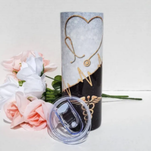Nurse tumbler, doctor tumbler, Nurse appreciation, medical school graduate gift, medical student gift, RN appreciation, medical staff gift
