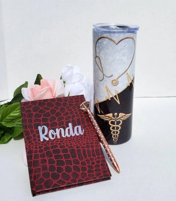 Nurse Appreciation Gift Box, Doctor Appreciation Gift Set, Nurse Tumbler, Personalized Medical Gift Box, Nurse Graduation Gift, Nurse Gift - Image 6