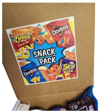 Snack Pack Tumbler Gift Set, Valentine's Day Gift, Holiday Gift Set, Snack Box - Image 4