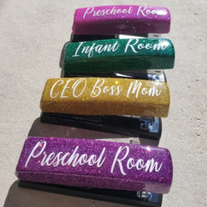 Personalized Stapler, Glitter Stapler, Teacher Gift, Boss Gift, office gift, Desk decor